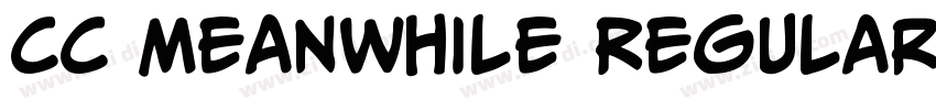 CC Meanwhile Regular字体转换